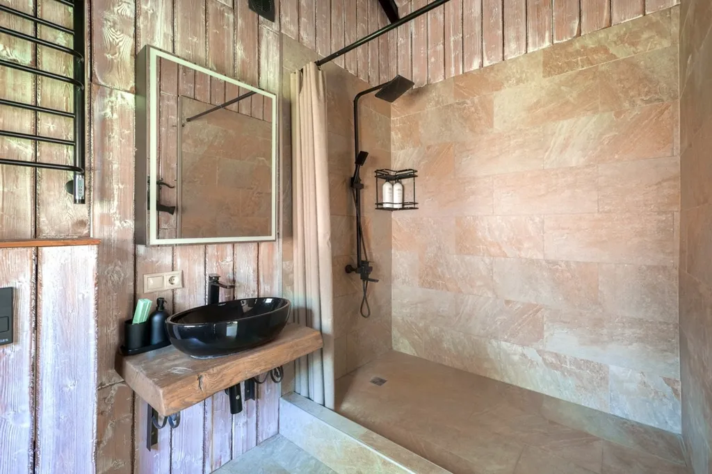 Домик 19 (barnhouse с камином и террасой) 75 м2