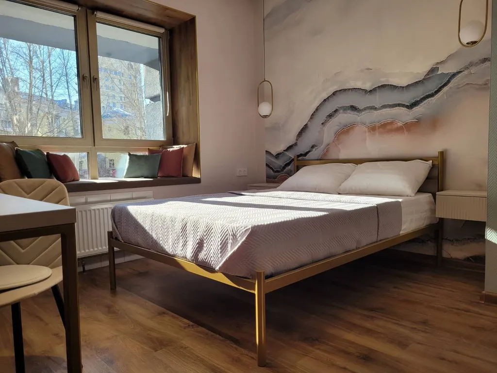 Уютные апартаменты-студия в центре города