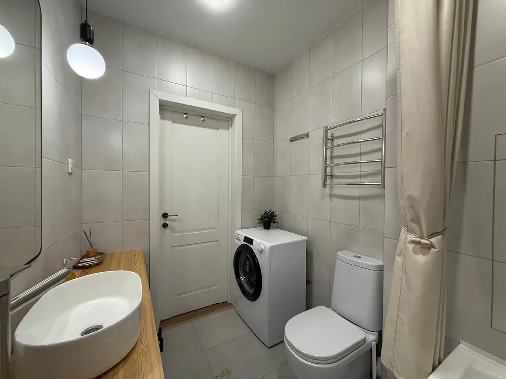 Просторная квартира возле набережной аквапарка