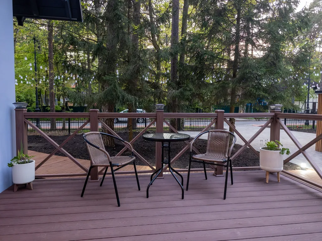 Новые апартаменты с террасой в центре Светлогорска