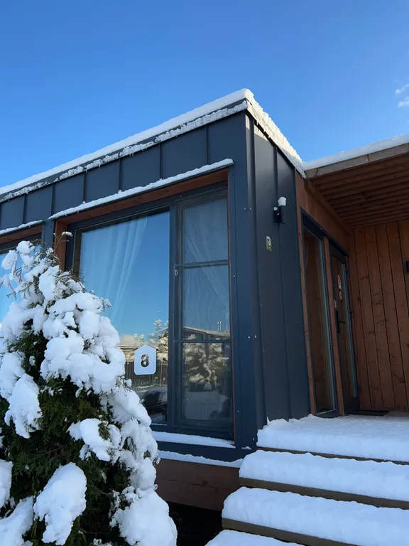 Коттедж Дом с панорамными окнами — Ломоносов