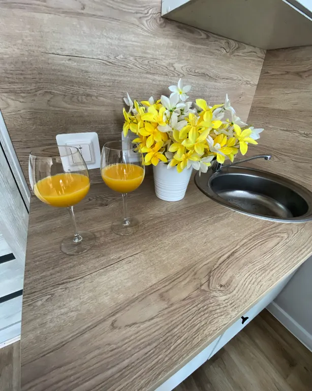 Уютная студия с балконом