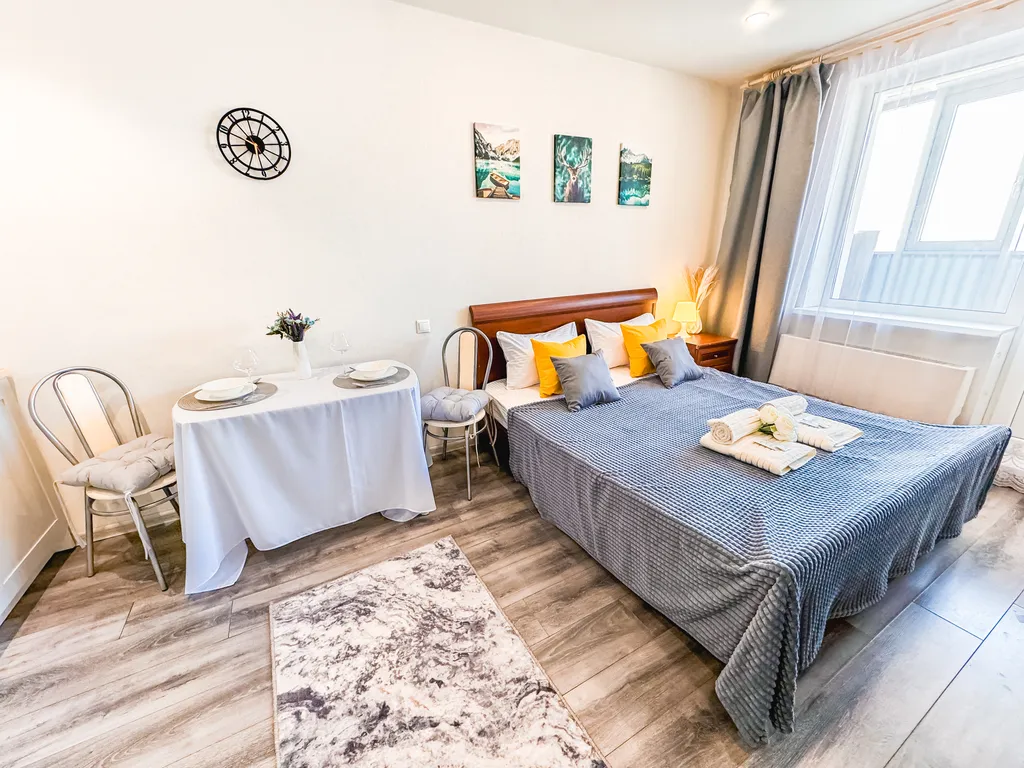 Квартира Квартира Светлый апартамент, где каждая деталь дышит комфортом — Лобня