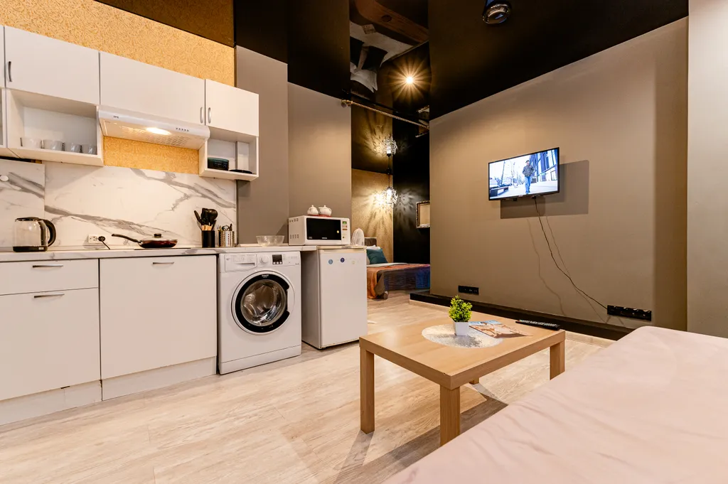 Квартира Квартира Стильная студия без окна — Москва