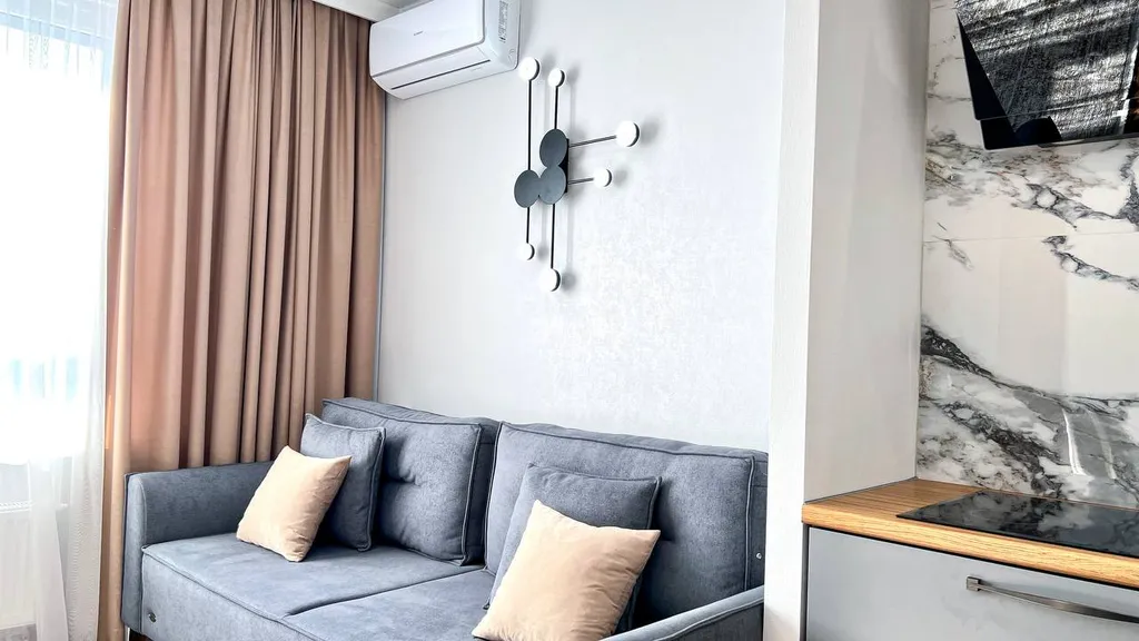 Уютная квартира в новом премиальном ЖК с видом на горы