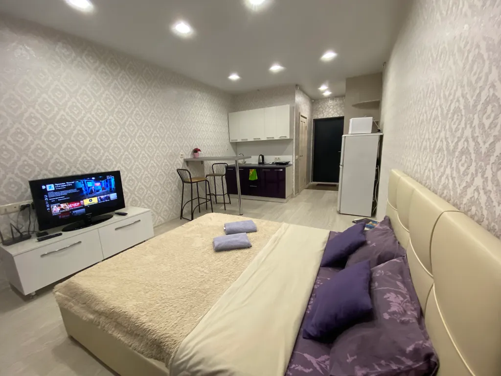 Квартира Уютная студия в новом доме — аренда посуточно в Кемерово