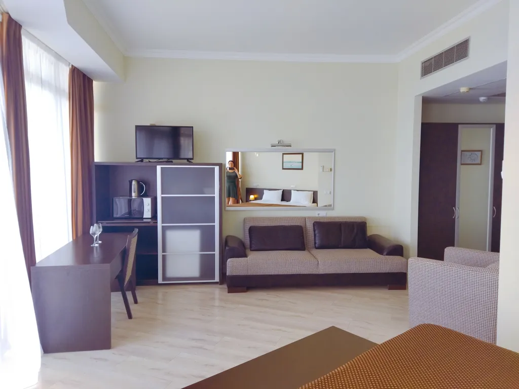 Апартаменты в отеле Аквапарк возле моря