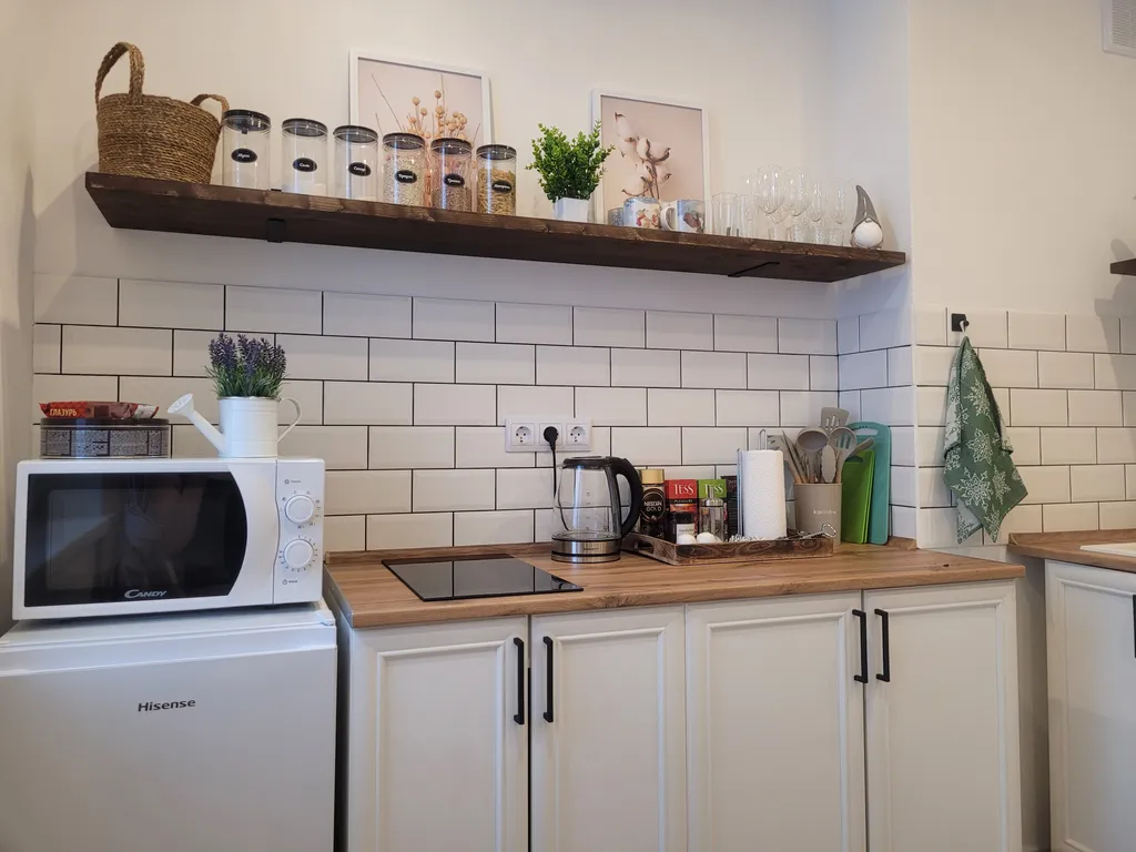 Уютная квартира с панорамным видом на город и Кольский залив