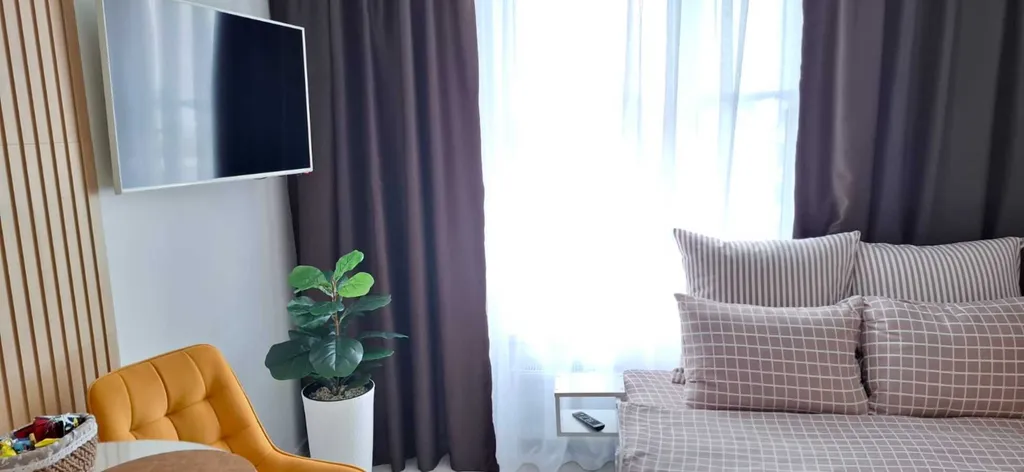 Уютная студия рядом с гостиницей Cosmos