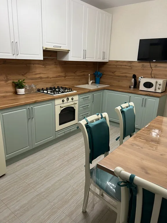 Уютная квартира с видом на горы