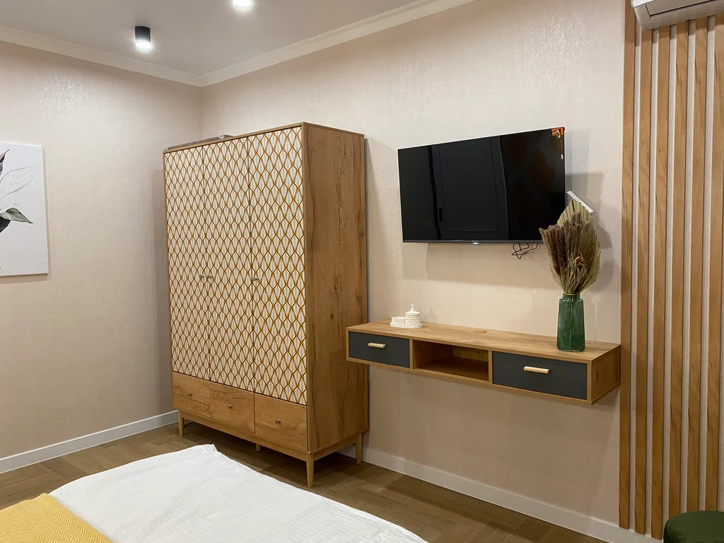 Стильная квартирка с видом на горы