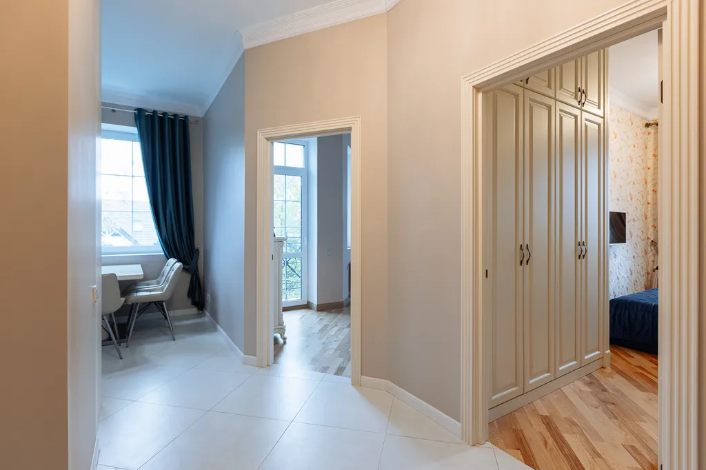 Квартира Квартира Апартамент с боковым видом на море и променад — Зеленоградск