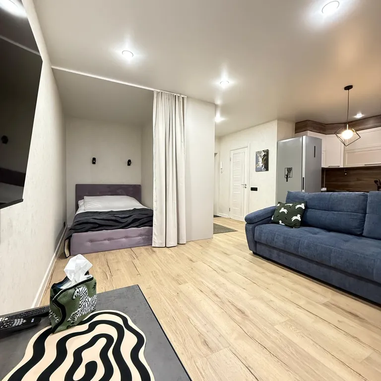 Уютнaя, солнечная квaртира в новoм домe, рядом с ФОК