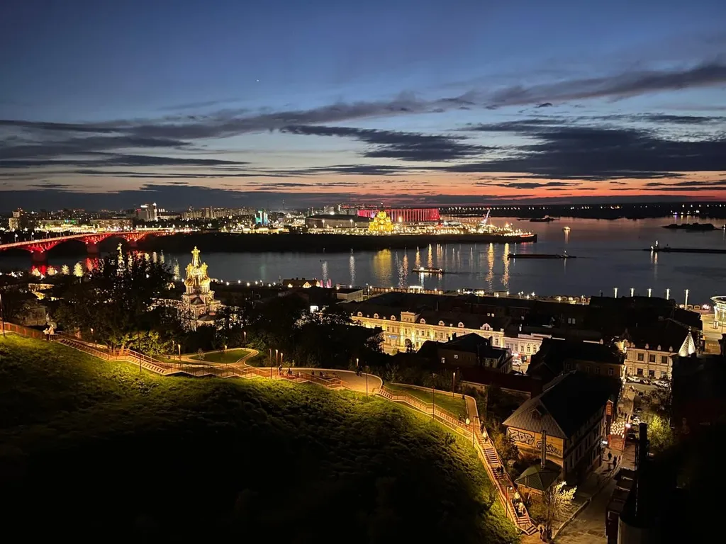 Видовая студия квартира в центре Нижнего Новгорода