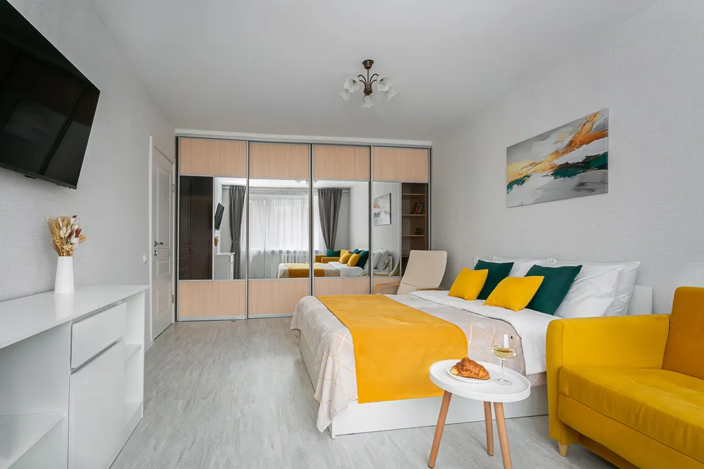 Квартира Уютная квартира в зелёном районе города — Пушкин