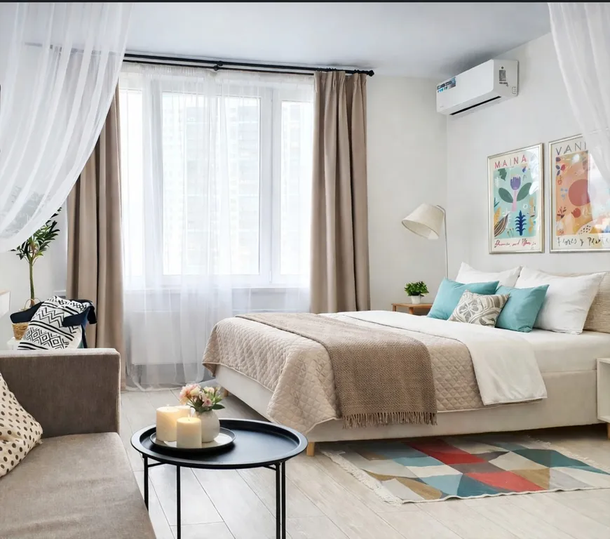 Квартира LanaRoom Новая студия в 10 минутах от МЦД Люберцы — аренда посуточно в Люберцы