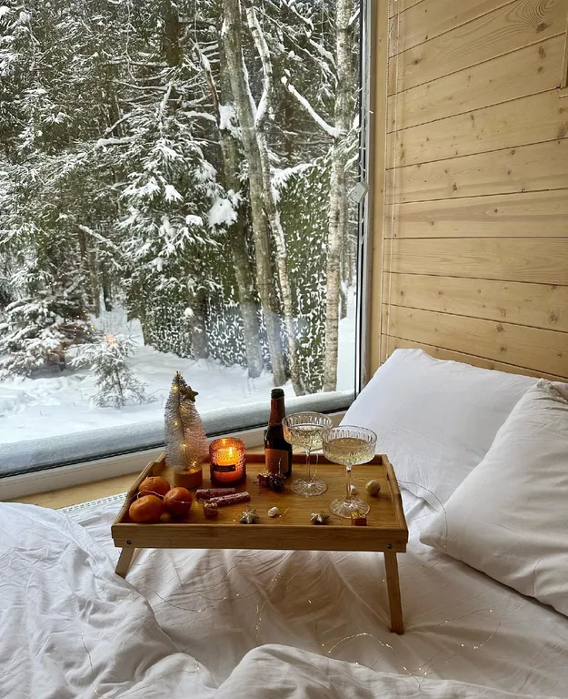 Нескучный домик Mänty с купелью