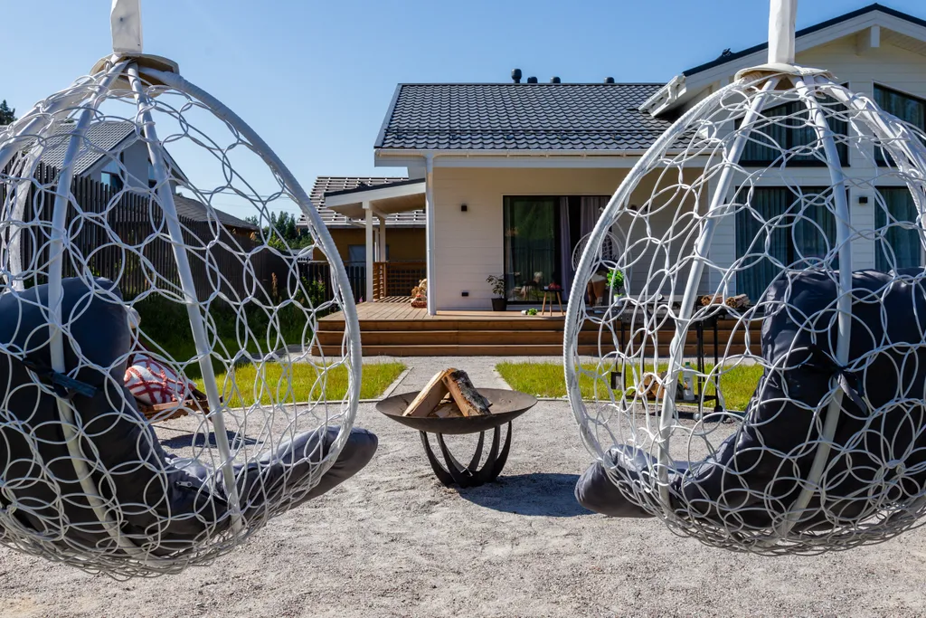 Шикарный светлый дом для идеального отдыха