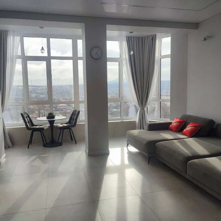 Апартаменты с видом на Кавказские горы