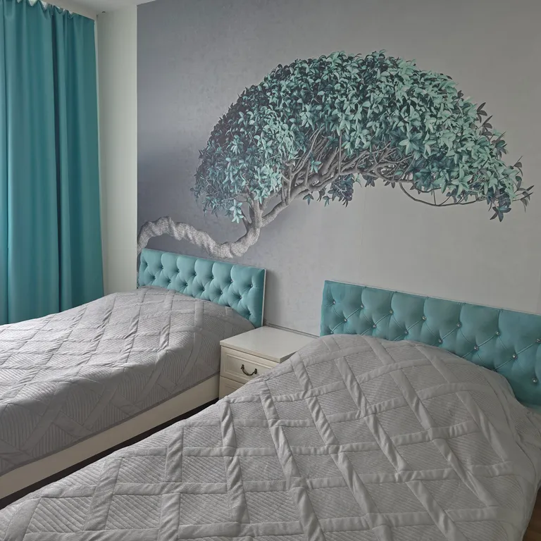 Просторная двухкомнатная квартира в центре города