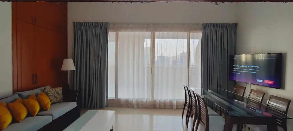 Апартамент с 2 спальнями и прекрасным видом на Марину