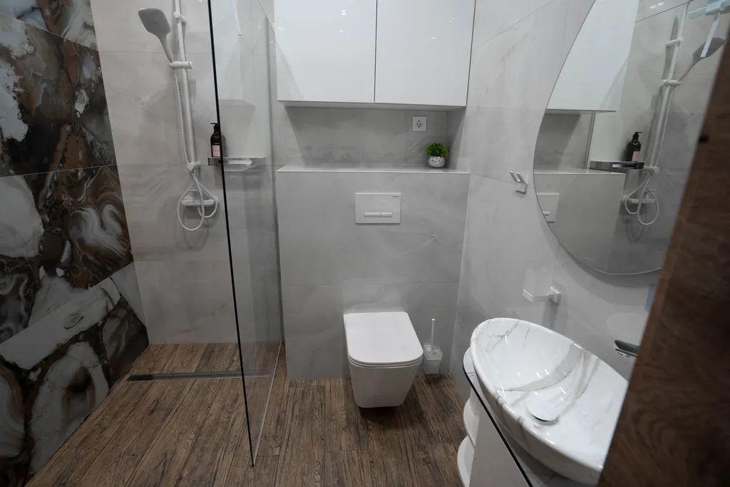 Дом в стиле лофт с камином