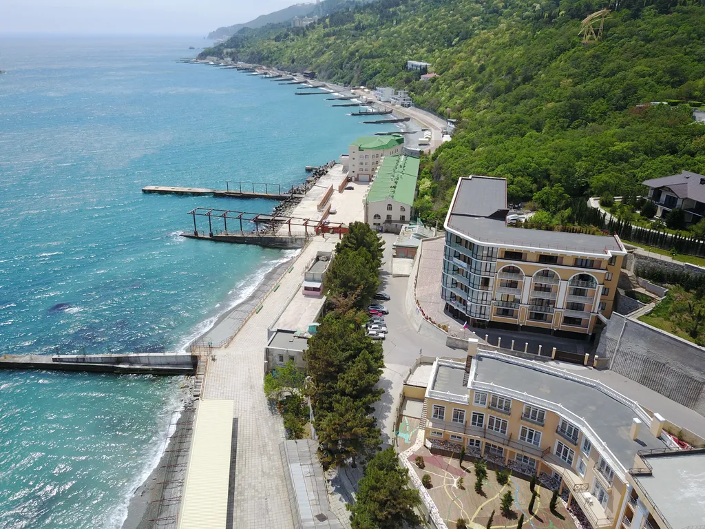 Однокомнатные апартаменты 50 м от моря