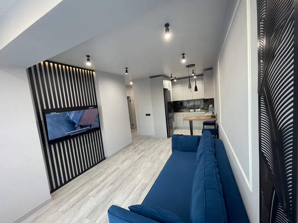 Роскошная квартира в центре мегаполиса с видом на собственный парк