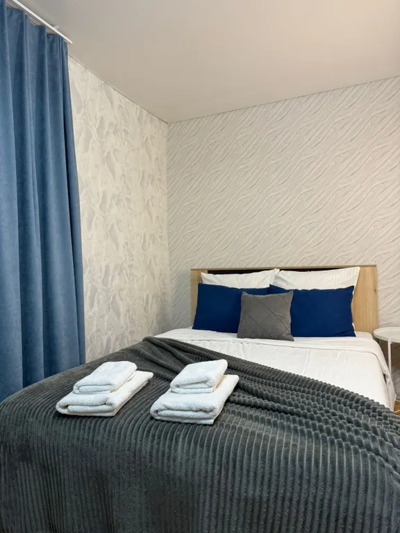 Апартамент на 4 этаже с балконом, вид на вулканы