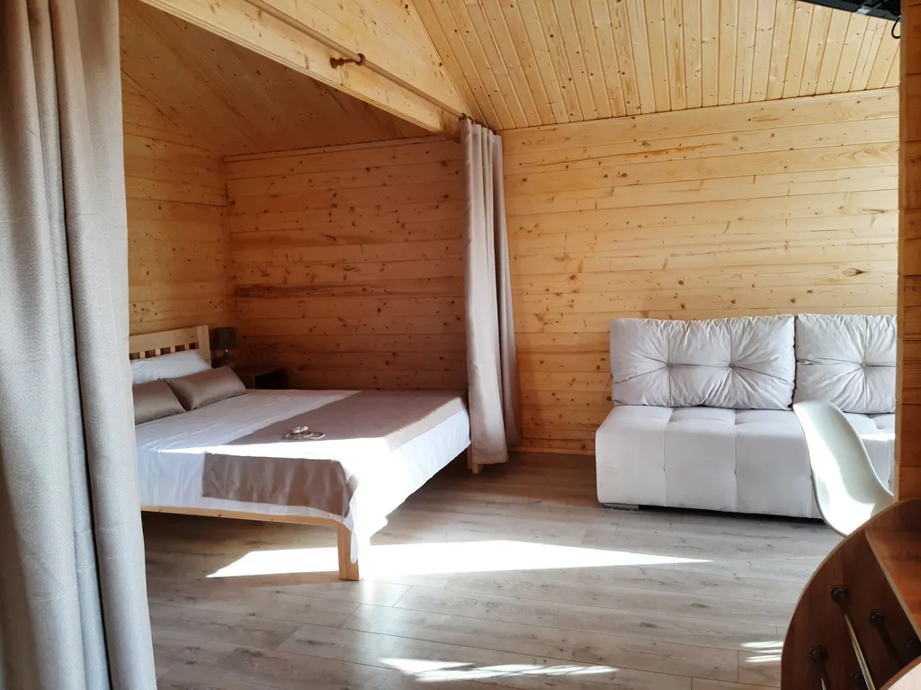 Коттедж Домик из бруса у моря Пляжный — Кучугуры