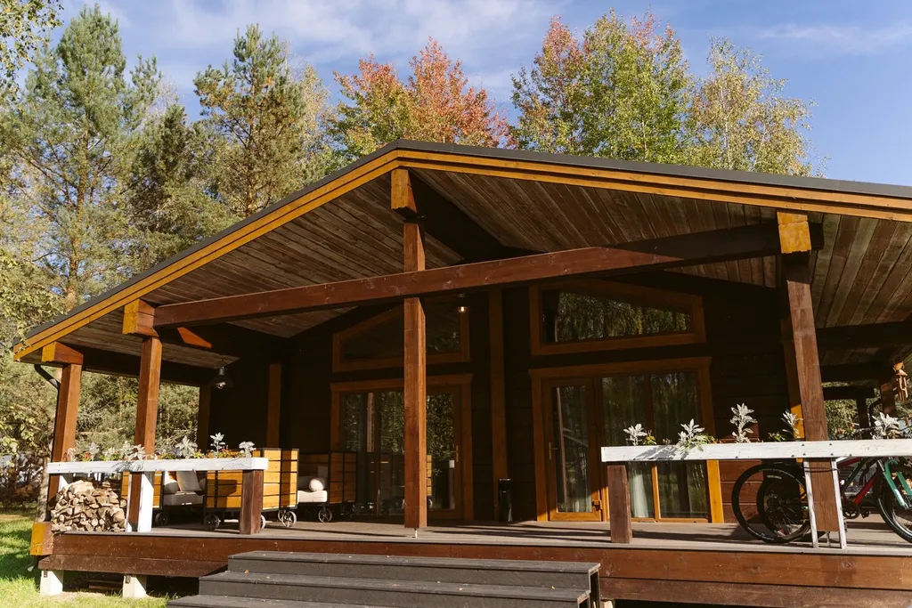 Коттедж Дом с камином, сауной и купелью — аренда посуточно в Красный Огорок