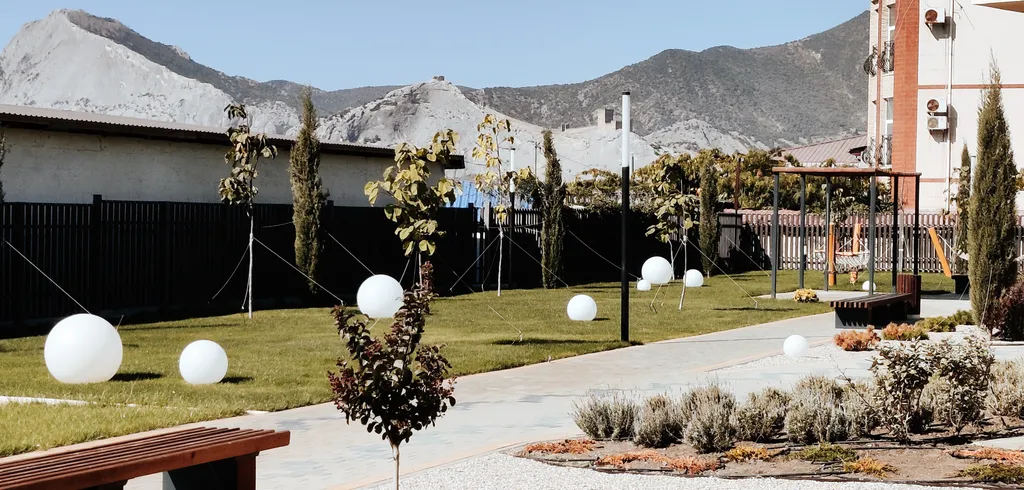 Апартаменты в Atlas Apart-Hotel SPA, вид на море и 4 бассейна