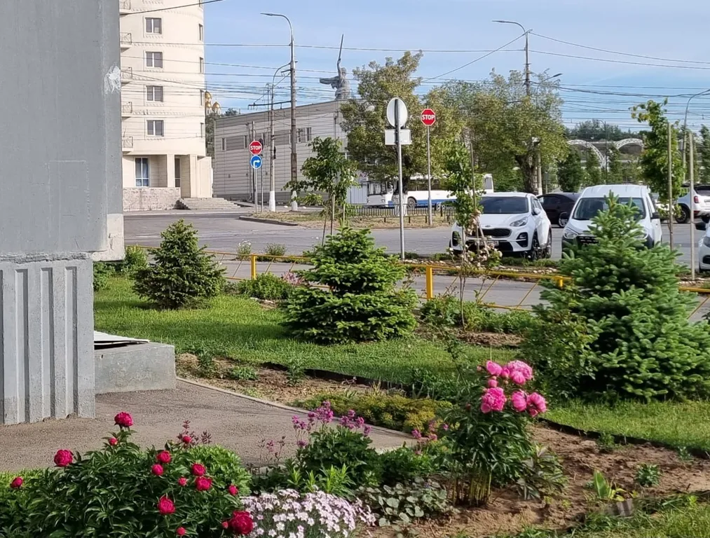 Квартира Квартира Мамаев Курган пешком, Панорамный вид на Парк и реку Волгу — Волгоград