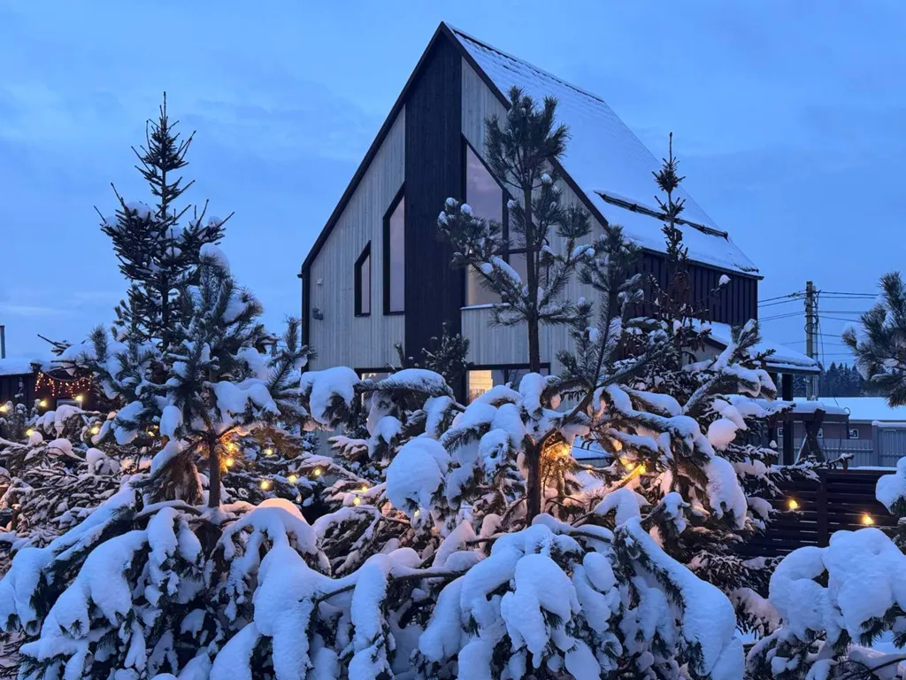 Коттедж с баней и банным чаном