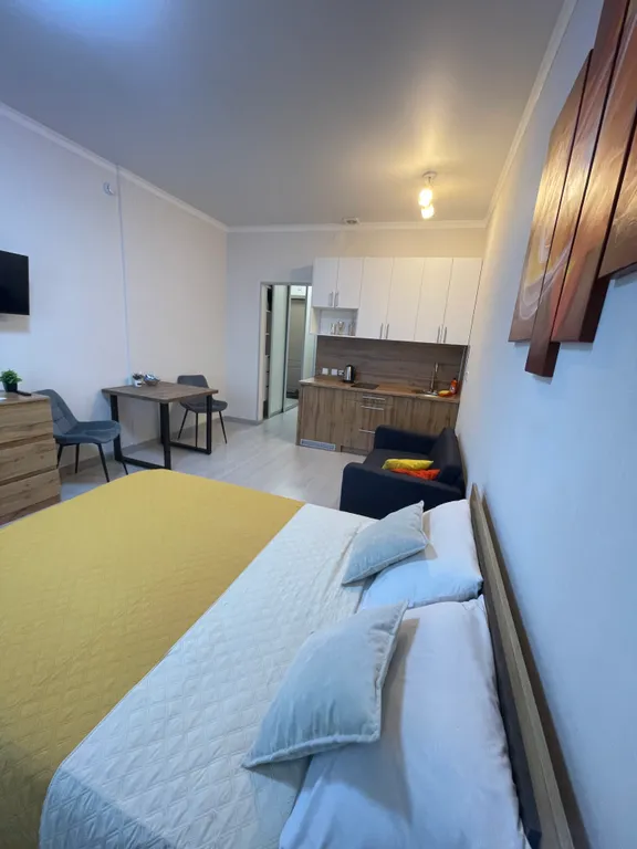 Квартира Квартира Уютная студия в лучшем жилом комплексе города — Красноярск