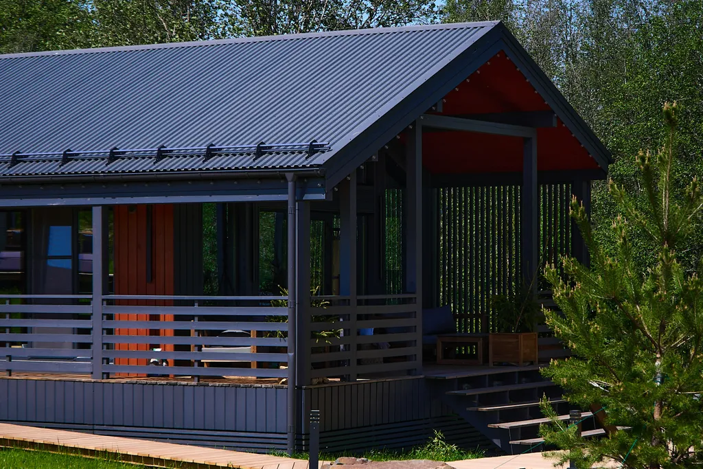 Аренда дома с баней и чаном в окружении леса