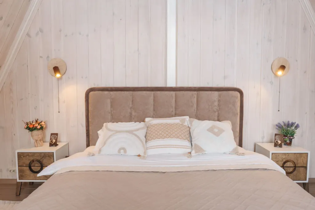 Villa Roma Телецкое - панорамный А-фрэйм 3 с видом на горы и озеро