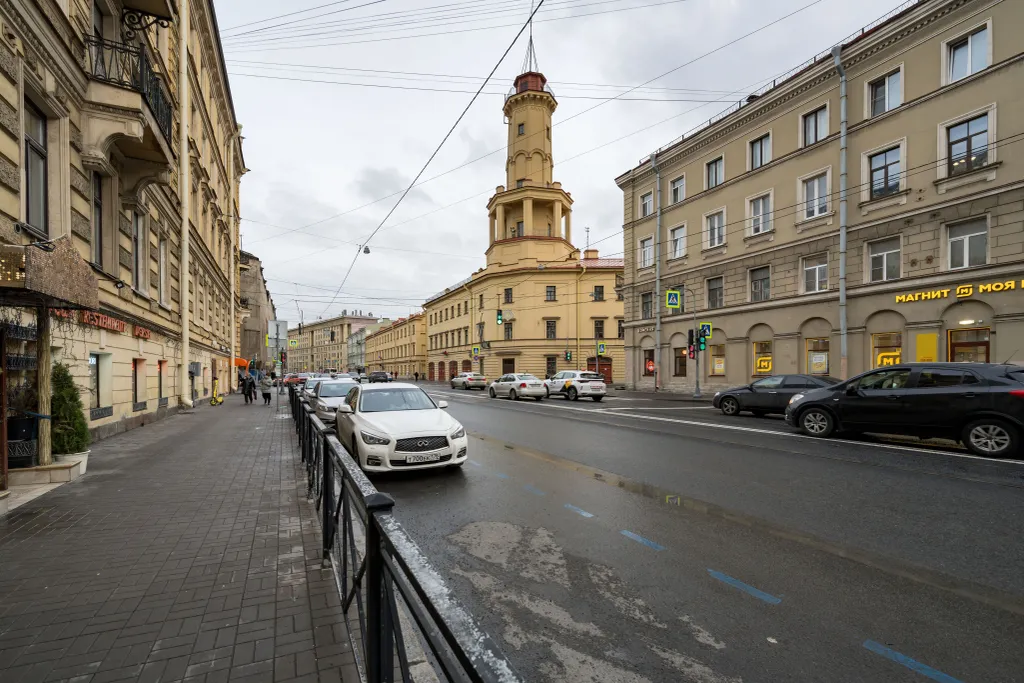 Квартира Квартира Студия с гамаком  New Horizon Есения в историческом центре Питера — Санкт-Петербург