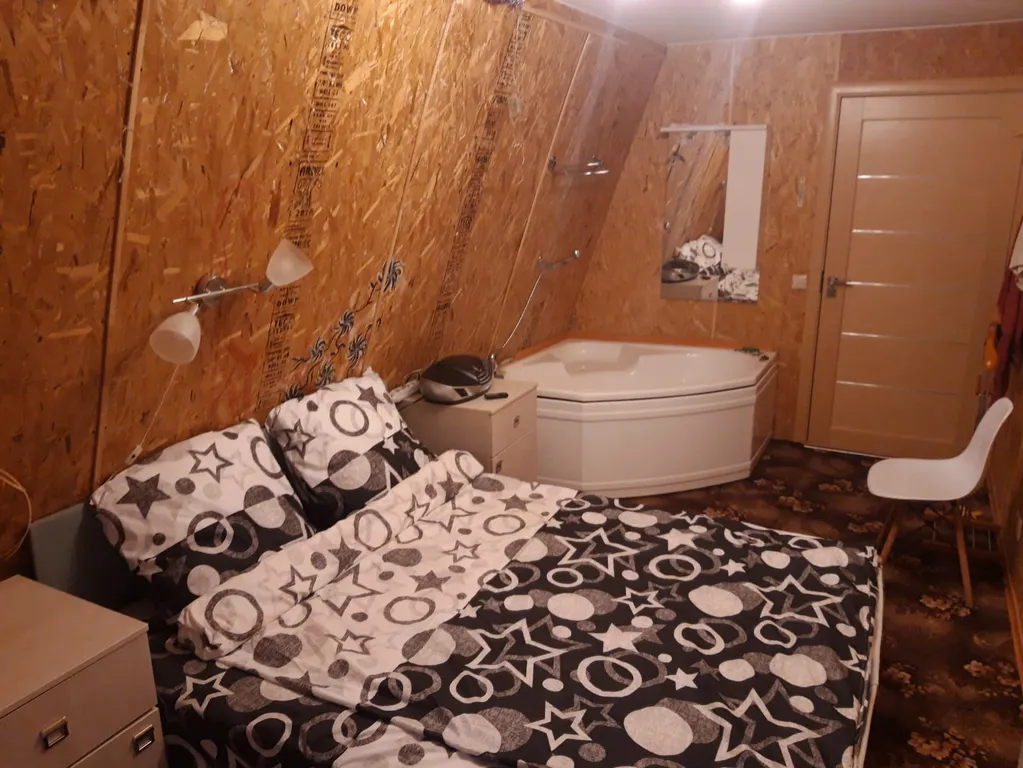 Дом с зоной отдыха на зимние каникулы на природе