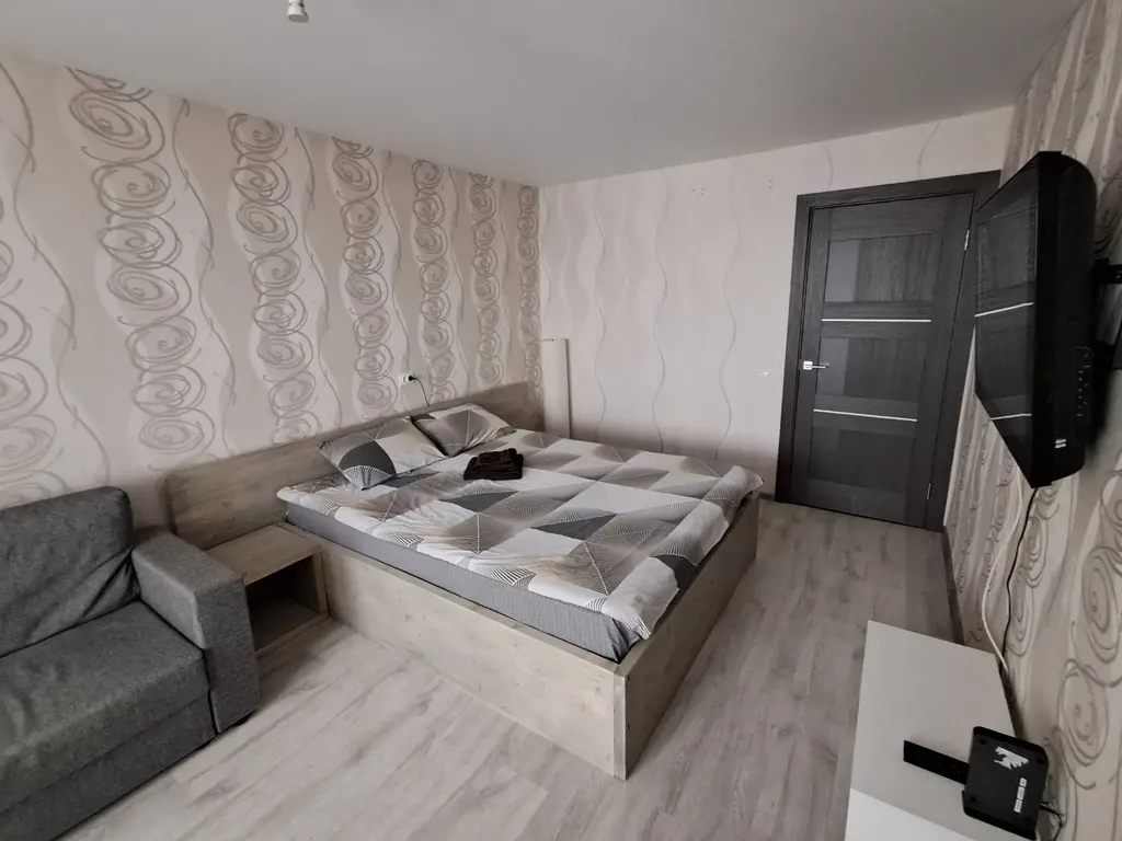 Однокомнатная квартира с панорамным видом на город