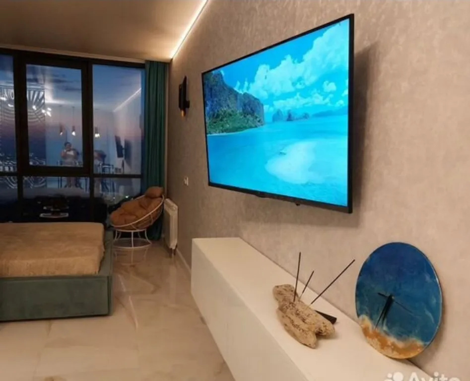 Квартира Квартира Дизайн-студия на 19 этаже в Сочи с потрясающим видом на море — Адлер