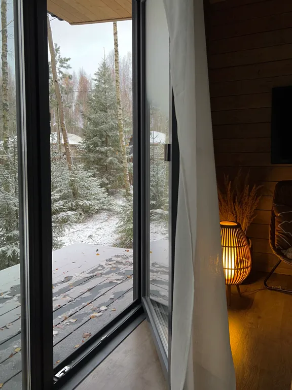 Скандинавский дом на лесном участке