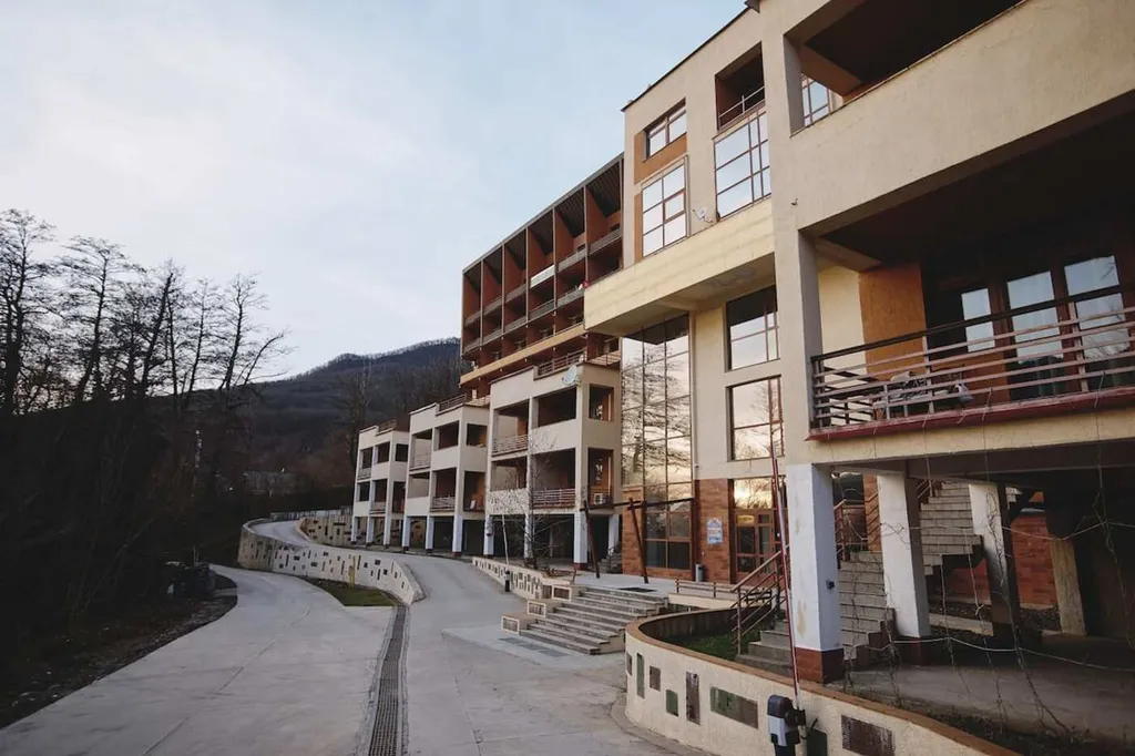 Стильный апартамент с видом на горы