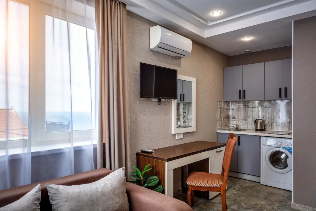 Студия люкс у моря и парка в Мисхоре