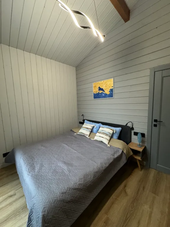 Коттедж Уютный коттедж с сауной и купелью — Бугры