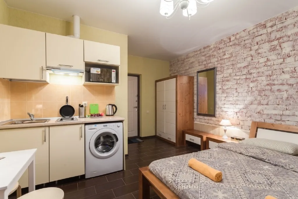 Квартира Квартира Двухместная студия у Технологического института — Санкт-Петербург