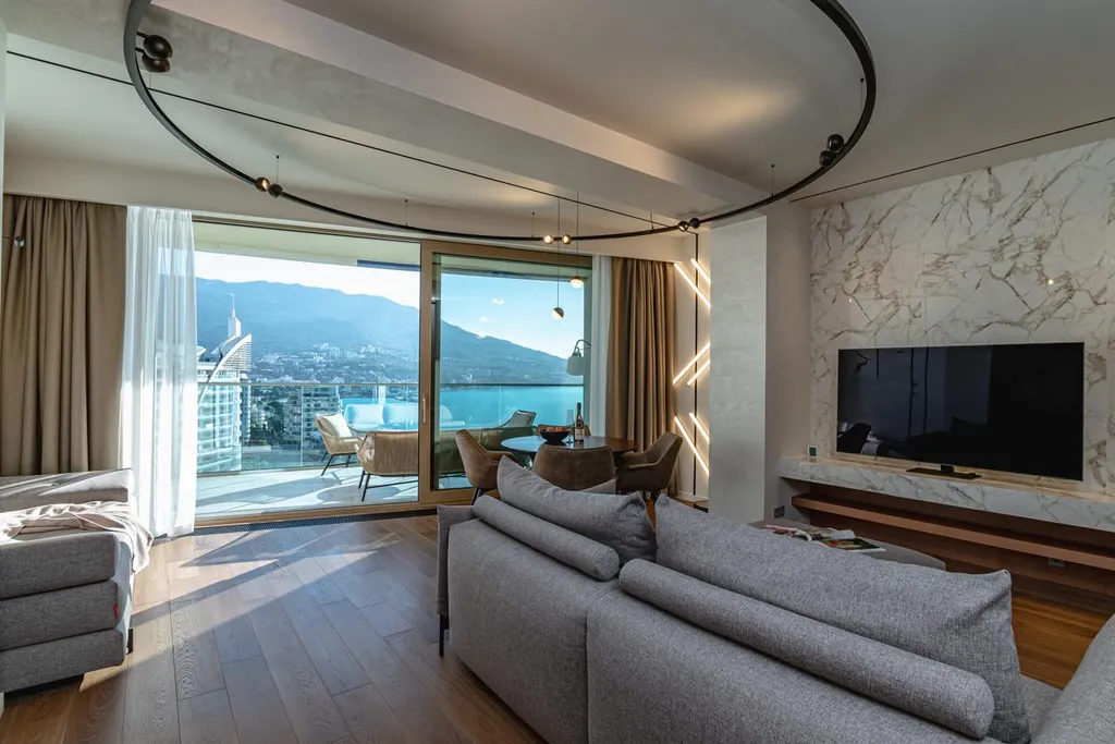 Квартира Апартамент с панорамой на море и двумя санузлами в Приморском парке — аренда посуточно в Ялта