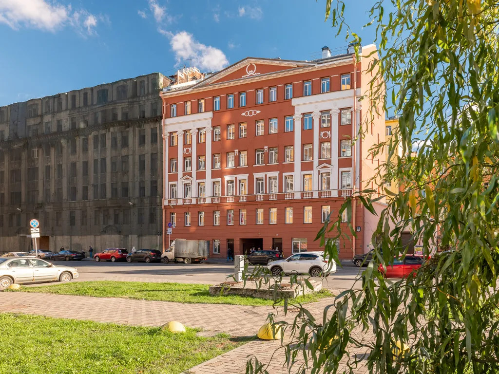 Квартира Квартира Двухуровневая студия Балтика с кондиционером — Санкт-Петербург