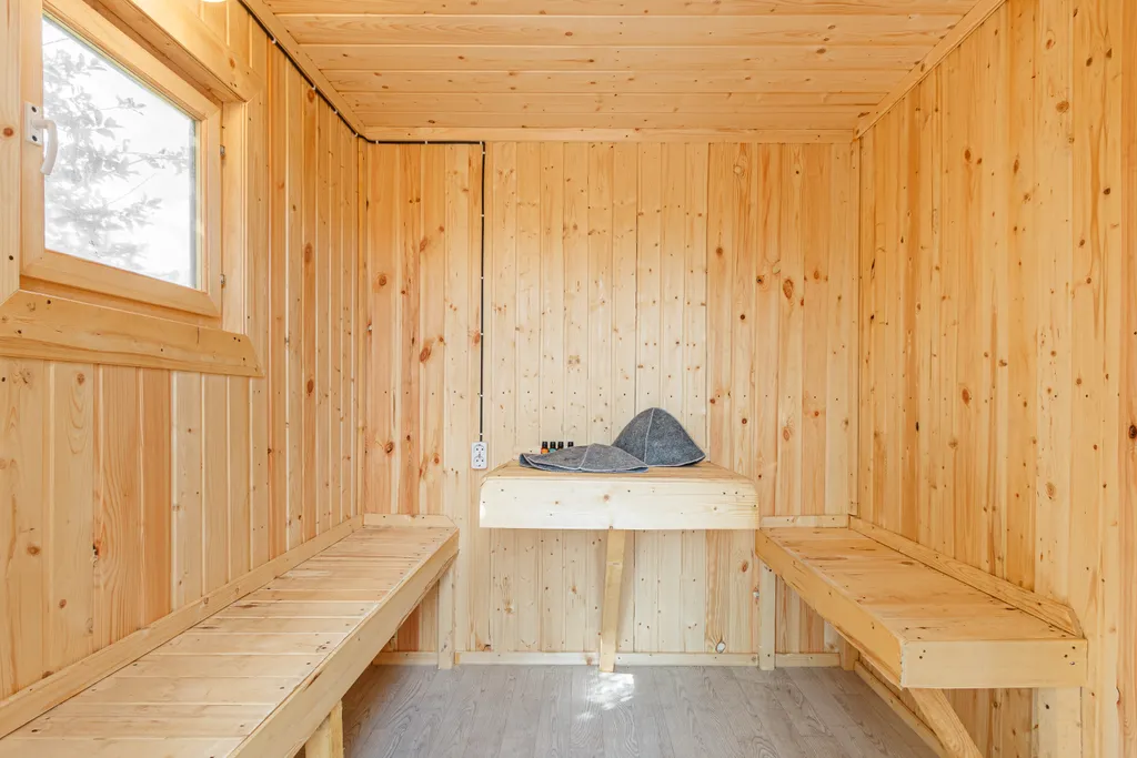 Семейный дом с костровой зоной и баней