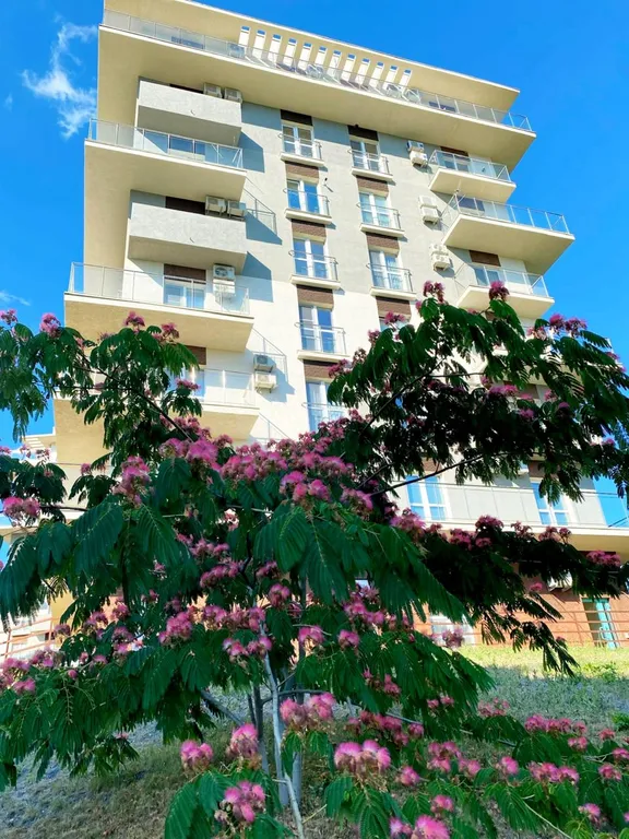 Студия с балконом и видом на море и горы ЖК Анаполис